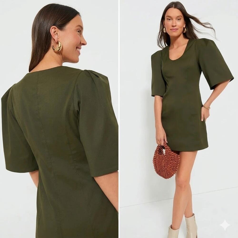 TUCKERNUCK Olive Twill Arielle Dress Size XXXL NWT Retail $168 Tuckernuck
